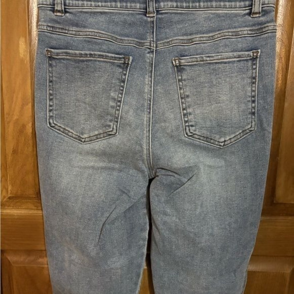 Lot of 2 Pairs Spanx Pull on Jean-ish Light Wash Skinny Jeans Size Small  jeans - Picture 3 of 8